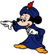 Mickey Mouse the wizard