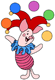 Piglet juggling