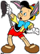 Pinocchio turning into a donkey