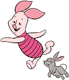 Piglet running