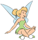 Tinker Bell laughing