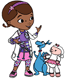 Doc McStuffins, Aurora, Stuffy, Lambie