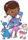 Doc McStuffins, Bronto, Stuffy, Lambie