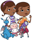 Doc McStuffins, Aurora, Stuffy, Lambie, Henry