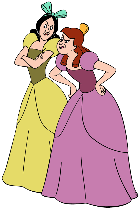 Lady Tremaine Anastasia And Drizella Clip Art Disney Clip Art Galore