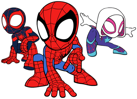 Spidey, Spin and Ghost-Spider