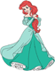 Ariel in green