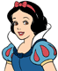 Snow White's face