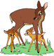 Bambi, mother, Faline