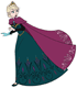 elsa running game