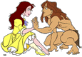 Tarzan, Jane touching hands