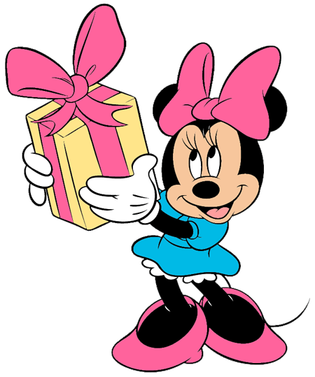disney clipart birthday mickey mouse present - photo #44