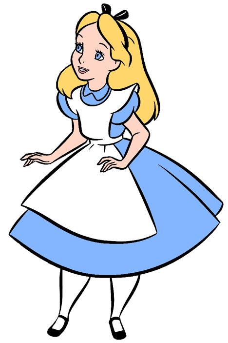 clipart alice in wonderland characters - photo #21