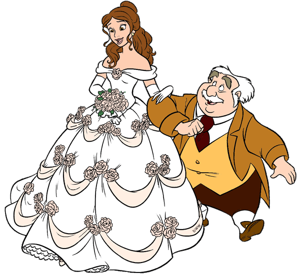 Beauty and the Beast Group Clip Art | Disney Clip Art Galore