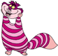 Cheshire Cat disappearing