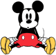 Dazed Mickey Mouse