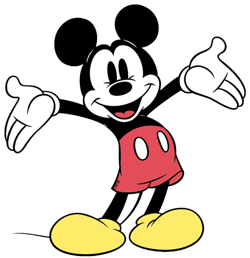 classic mickey mouse clipart - photo #4