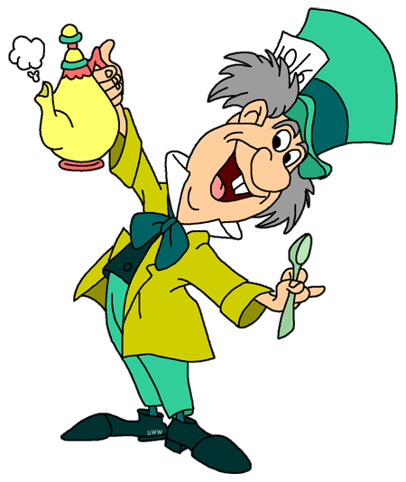 mad hatter hat clipart - photo #29