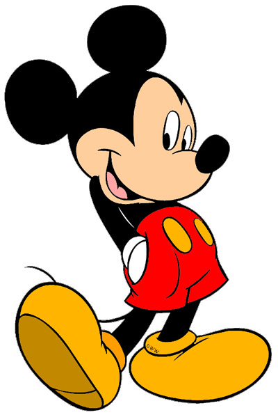 mickey mouse reading clipart - photo #31