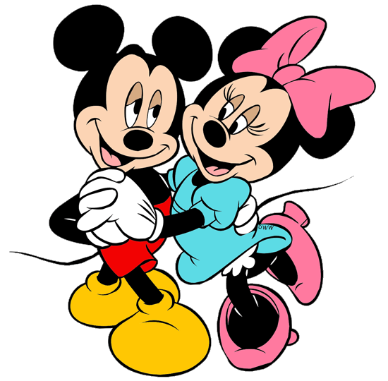 clipart mickey and minnie mouse - photo #35