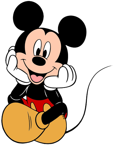 cute mickey mouse clipart - photo #6