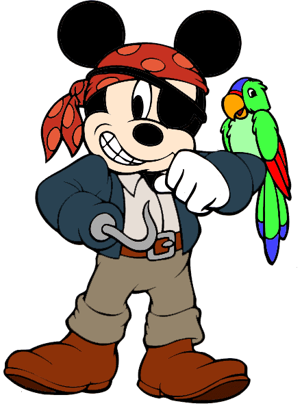 mickey mouse pirate clip art - photo #13