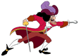 Captain Hook lunging