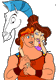 Hercules, Meg, Pegasus