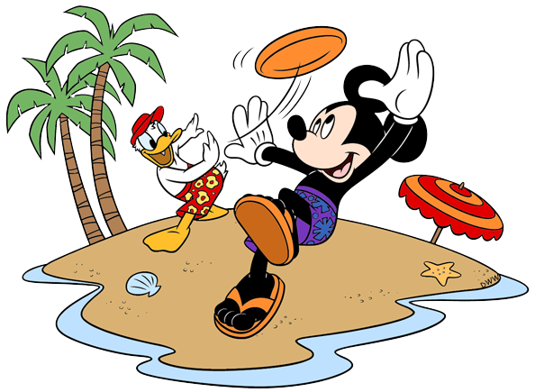 mickey mouse beach clipart - photo #13