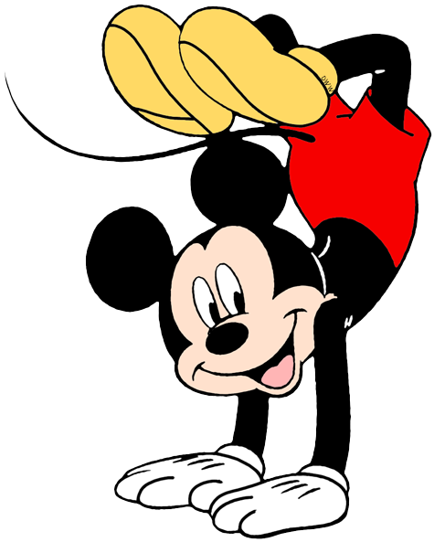 mickey mouse reading clipart - photo #32