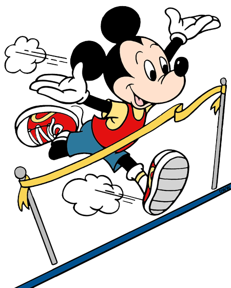 mickey mouse running clipart - photo #6