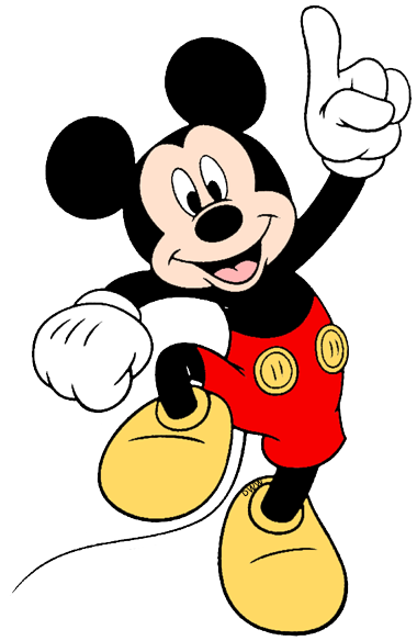 mickey mouse reading clipart - photo #20