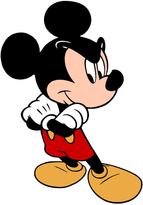 mickey mouse reading clipart - photo #17