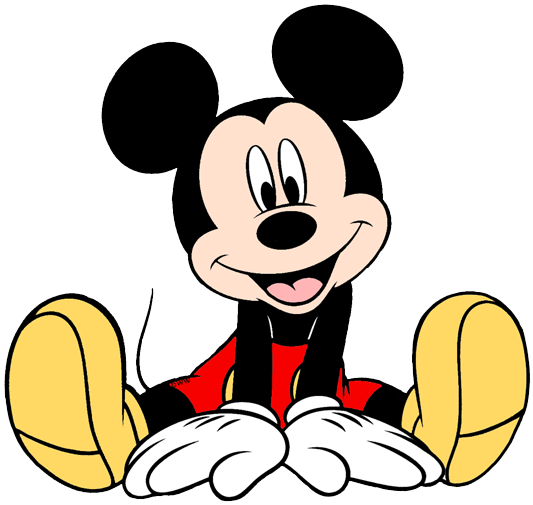 mickey mouse reading clipart - photo #30