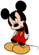 Upset Mickey Mouse