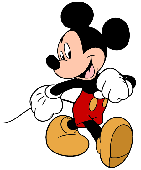 mickey mouse running clipart - photo #41