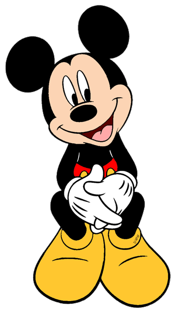 mickey mouse reading clipart - photo #37