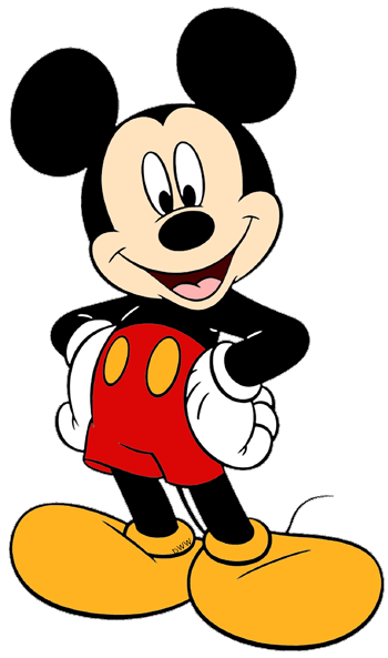 mickey mouse cartoon clipart - photo #32