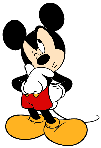 mickey mouse reading clipart - photo #15