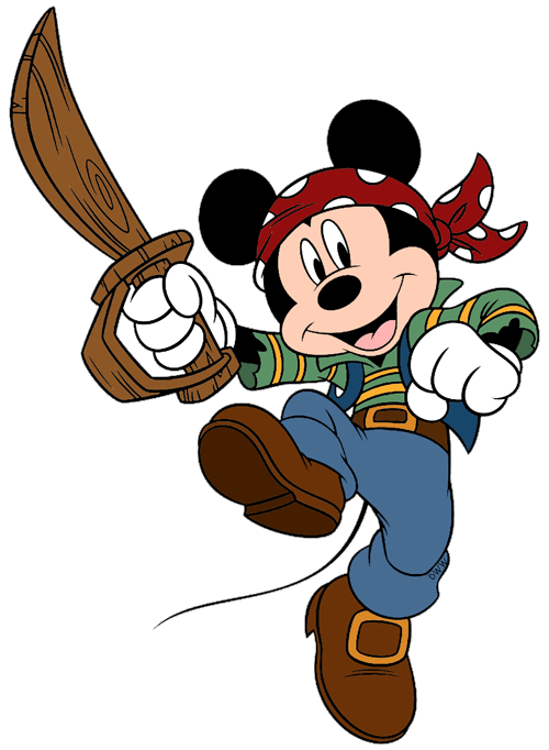 mickey mouse pirate clip art - photo #48
