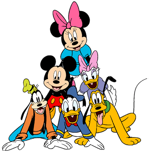 free mickey mouse and friends clipart - photo #7