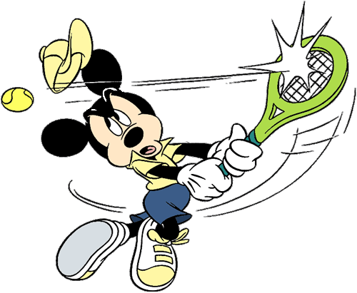 mickey mouse playing football clipart - photo #31