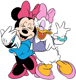 Minnie Mouse, Daisy Duck laughing
