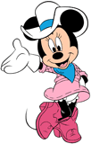 Cowgirl Minnie Mouse