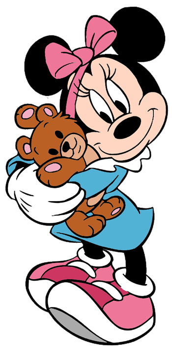 minnie and mickey teddy
