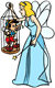 Blue Fairy with Pinocchio in cage