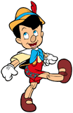 Pinocchio dancing
