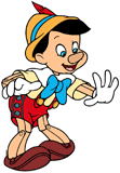 Cheerful Pinocchio