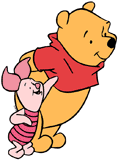 Piglet & Winnie the Pooh