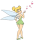 Tinker Bell blowing kisses